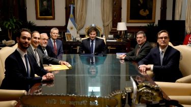 Javier Milei sigue cobn su agenda en Estados Unidos, luego del escándalo con $LIBRA. Foto: gentileza Presidencia. 