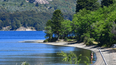 Lago Moquehue en Neuquén. Foto gentileza. 