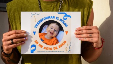 Felipe tiene nueve meses. Foto: Cecilia Maletti. 