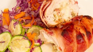 Arrollado de pollo, económico y fácil de hacer