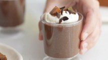 Imagen de Mousse de chocolate con semillas de chía, un postre irresistible