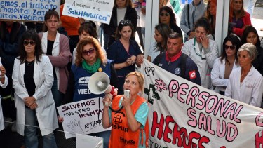 Los hospitalarios convocaron a sus asambleas, y se realizarán entre este miércoles y jueves. Foto: Marcelo Ochoa. 