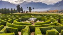 Imagen de Descubrí el destino de moda en la Patagonia con su impactante laberinto y belleza