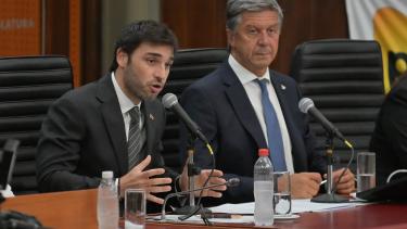 El gobernador de Chubut se refirió al traspaso de áreas durante la apertura de las sesiones legislativas. Foto: gentileza. 
