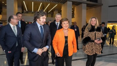 Horas decisivas. El Board del FMI comienza a discutir el caso argentino. 