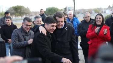 El gobernador Weretilneck y el intendente Mansilla. Gentileza