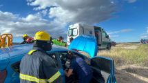 Imagen de Despiste y choque en Ruta 237, cerca de Piedra del Águila: dos personas heridas fueron hospitalizadas