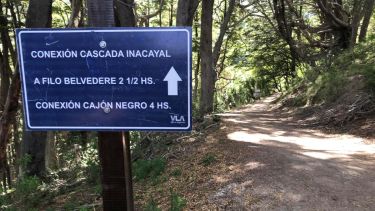 Mapa | Dónde se perdió el joven que fue rescatado cerca de Villa La Angostura: iba hacia una cascada