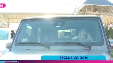 La sorpresiva visita de Wanda Nara al barrio de Mauro Icardi