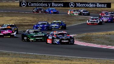 El TC, con todos sus autos de nueva generación, llegó a Centenario. (Foto: ACTC)