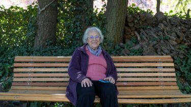 María Teresa Causa es física y trabajó muchos años en el Centro Atómico Bariloche. Foto: Marcelo Martínez