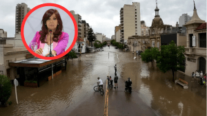 Cristina Kirchner habló de la «catástrofe humanitaria» que vive Bahía Blanca tras el temporal