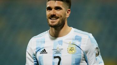 Eliminatorias: Rodrigo de Paul está tocado y podría ir al banco en el duelo ante Uruguay