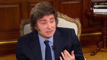 Javier Milei. 