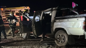 Murió una mujer en un vuelco sobre la Ruta 70, entre Cinco Saltos y lago Pellegrini