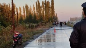 Quién era el ciclista que murió en un choque sobre la colectora de la Ruta 22, en Huergo: iba a trabajar