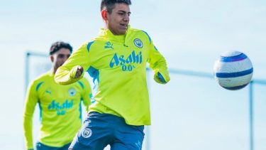 Echeverri continúa con los entrenamientos en el Manchester City.