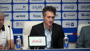 Guillermo Barros Schelotto fue presentado como nuevo entrenador de Vélez