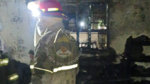 Murieron dos gatos en un incendio de Neuquén: su dueño sufrió quemaduras al intentar rescatarlos