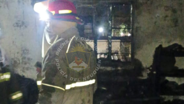 Murieron dos gatos en un incendio de Neuquén: su dueño sufrió quemaduras al intentar rescatarlos