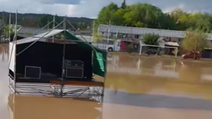Godoy, la más afectada por el temporal en el Alto Valle: suspenden el festejo del aniversario con Kapanga