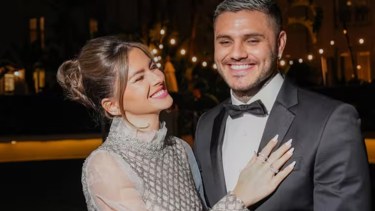 China Suárez y Mauro Icardi.-