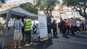 Rebotaron a dos hinchas de Neuquén en el Argentina &#8211; Brasil por deber la cuota alimentaria
