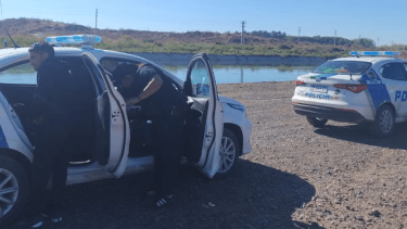 El cuerpo fue encontrado en el tercer salto del canal principal de riego. Foto: gentileza.