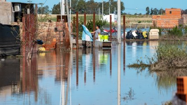 El temporal arrasó Bahía Blanca el 7 de marzo. Foto: Pablo Presti