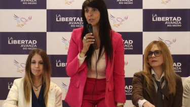 La diputada nacional Lorena Villaverde asumió la presidencia de La Libertad Avanza en Río Negro. Foto Gentileza