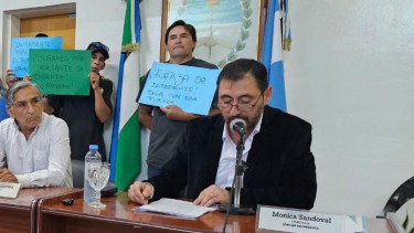Apertura de sesiones en Allen. Gentileza