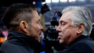Real Madrid &#8211; Atlético Madrid: Ancelotti llenó de elogios a Simeone en la previa de la Champions League