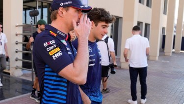 Franco Colapinto se comparó con Max Verstappen en la Fórmula 1.