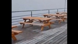 Nieve de verano en Bariloche: llegaron los primeros copos del año al cerro Catedral