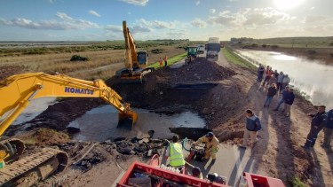 Vialidad Nacional actualizó el estado de los caminos que conectan con la ciudad bonaerense. Foto: gentileza.