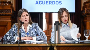 Peligra el nombramiento de García Mansilla. Foto: La Nación. 