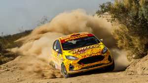 Rauly Martínez debutó con triunfo en un Rally de Cervantes reducido