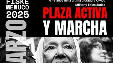 La Plaza Activa es una de varias iniciativas organizadas para el Día de la Memoria en Roca - Foto: Gentileza.