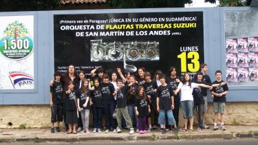 Fernando Formigo enseña bajo la pedagogía Suzuki. Foto: Gentileza.