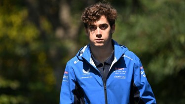 Franco Colapinto habló en el Gran Premio de China.