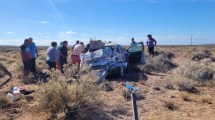 Imagen de Violento vuelco en la Ruta 22, cerca de Cutral Co: un hombre que volvía de Chile hospitalizado