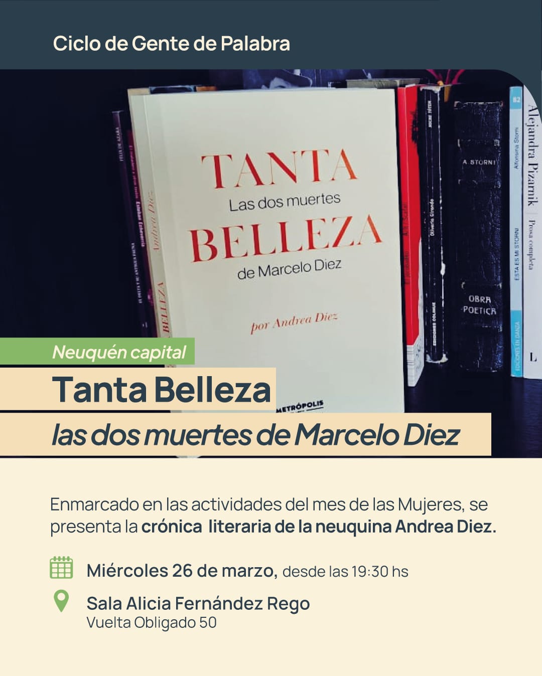 Presentación del libro Tanta Belleza