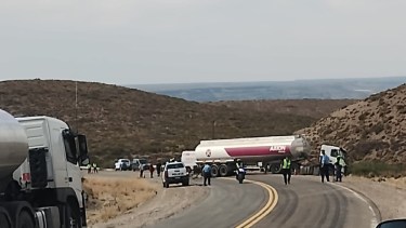 Choque fatal en la Ruta 237. Foto: gentileza Juan Franco. 