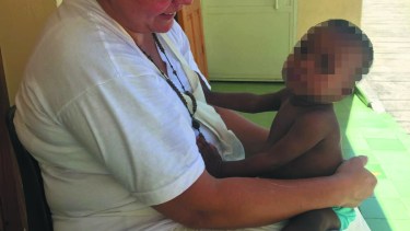 Un amor de madre e hijo que no conoce fronteras ni obstáculos. (FOTO: Gentileza)