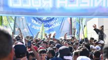 Imagen de Uocra y Petroleros multados por la pirotecnia en el acto de Rolando Figueroa, por la que murió una perrita: los plazos