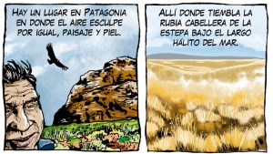 «Somuncurá», la nueva tira de Chelo Candia en el Voy