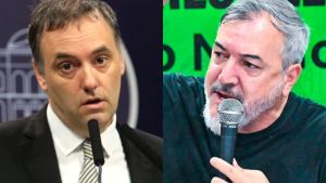 «¿Qué pasa Adorni? Tenés miedo»: el cruce con un dirigente de ATE, tras la liberación de los detenidos en el Congreso