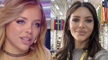 El increíble parecido entre una participante de Los 8 Escalones y Evangelina Anderson 