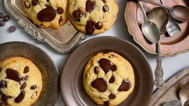 Galletas doble chocolate en 5 simples pasos