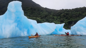 Mapa | Dónde queda el glaciar en la Patagonia chilena que fue recorrido por cinco barilochenses en kayak